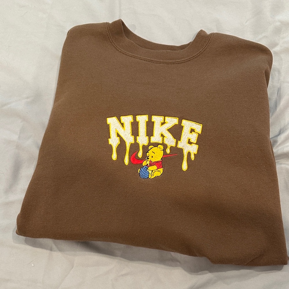 Nike Brown Sweatshirt Winnie the Pooh